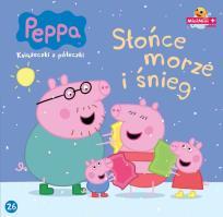 Okładka książki Świnka Peppa. Książeczki 26 Słońce, morze i śnieg