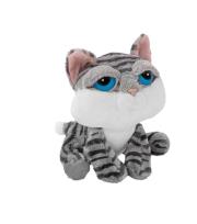 Okładka książki Szary kot pręgowany 23 cm SUKI