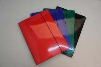 Opakowanie Teczka z gumką A4 gruba foliowana mix