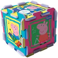 Okładka książki Układanka-puzzlopianka - Świnka Peppa TREFL