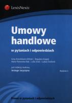 Okładka książki Umowy handlowe w pytaniach i odpowiedziach