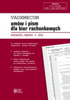 Okładka książki Vademecum umów i pism dla biur rachunkowych