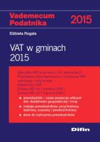Okładka książki VAT w gminach 2015
