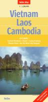 Opakowanie Vietnam Laos Cambodia mapa 1:1 500 000 Nelles