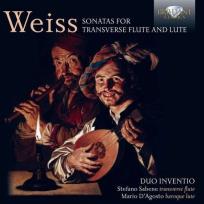 Okładka książki Weiss: Sonatas For Transverse Flute And Lute