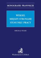 Okładka książki Weksel między stronami stosunku pracy
