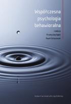Okładka książki Współczesna psychologia behawioralna