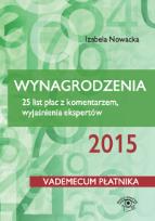 Okładka książki Wynagrodzenia 25 list płac z komentarzem wyjaśnienia ekspertów