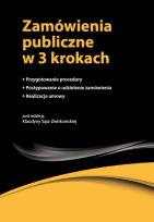 Okładka książki Zamówienia publiczne w 3 krokach
