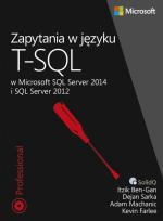 Okładka książki Zapytania w języku T-SQL