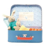 Opakowanie Zestaw do spania dla króliczka w walizce