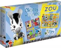 Okładka książki Zou. Gra - Chińczyk + Wyścig ALEX