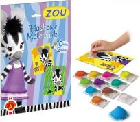 Okładka książki Zou. Piaskowe malowanki 10 kolorów ALEX