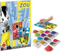 Okładka książki Zou. Piaskowe malowanki 13 kolorów ALEX