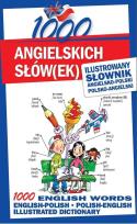 Okładka książki 1000 angielskich słów(ek). Ilustrowany słownik...