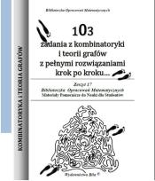Okładka książki 103 zadania z kombinatoryki i teorii grafów w.2015