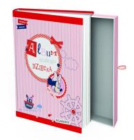 Okładka książki Album małego dziecka. Minnie Mouse