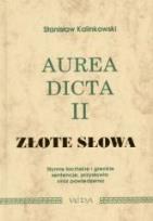 Okładka książki Aurea Dicta. Złote słowa T.2