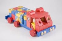 Opakowanie Auto duże z klocków