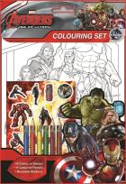 Opakowanie Avengers II. Kolorowanka, naklejki, kredki