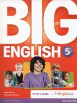 Okładka książki Big English 5 Pupil's Book with MyEnglishLab