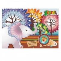 Opakowanie Blok techniczny A3/10K biały Safari 10szt