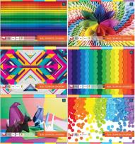 Opakowanie Blok techniczny kolorowy A4/10K (10szt)