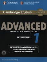 Opakowanie Cambridge English Advanced 1 for Revised Exam from 2015 Student's Book  + CD