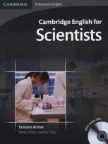 Okładka książki Cambridge English for Sciencists + CD
