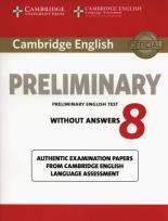 Opakowanie Cambridge English Preliminary 8 Student's Book