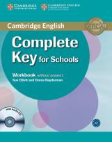 Okładka książki Complete Key for Schools Workbook without answers + CD