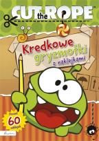 Okładka książki Cut The Rope Kredkowe gryzmołki z naklejkami