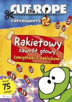 Okładka książki Cut The Rope Rakietowy zawrót głowy Łamigłówki z naklejkami