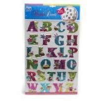 Opakowanie Dekoracja ścienna alfabet