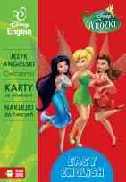 Okładka książki Disney English. Wróżki. Ćw. karty+naklejki