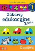 Okładka książki Domowa Akademia. Zabawy edukacyjne 2 latka cz.1