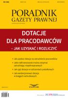 Opakowanie Dotacje dla pracodawców - jak uzyskać i rozliczyć