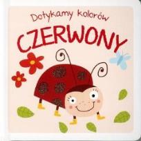 Okładka książki Dotykamy kolorów CZERWONY
