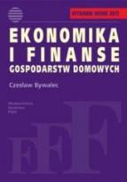 Okładka książki Ekonomika i finanse gospodarstw domowych