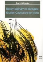 Okładka książki Etiudy-kaprysy na skrzypce PWM