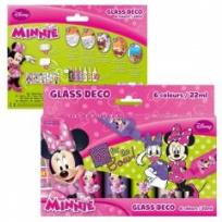 Opakowanie Farby witrażowe 6 kolorów Minnie