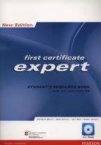 Okładka książki First Ccertificate Expert New Student's Resource Book +CD