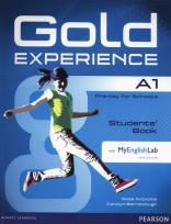 Okładka książki Gold Experience A1 Student's Book + DVD + MyEnglishLab