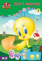 Okładka książki Gry i zabawy cz. 1 - Looney Tunes