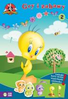 Okładka książki Gry i zabawy cz. 2 - Looney Tunes