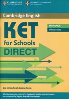 Opakowanie KET for Schools Direct Workbook with answers