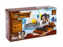 Opakowanie Klocki konstrukcyjne piraci i tratwa