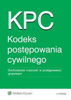 Opakowanie Kodeks postępowania cywilnego
