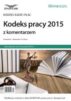 Opakowanie KODEKS PRACY 2015 z komentarzem