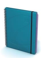 Opakowanie Kołonotatnik Oxford A5 80 kartek w kratkę Beauty Organiser morski